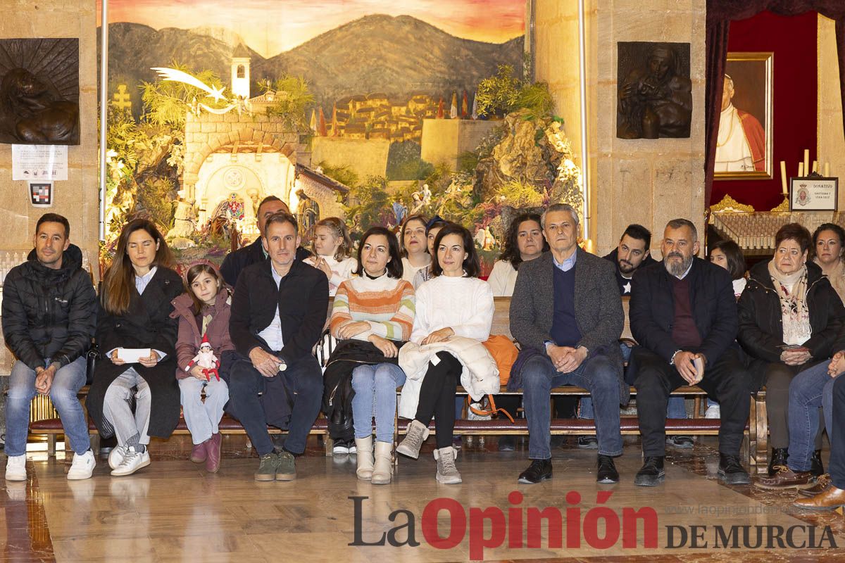 Así ha sido el concierto de Navidad protagonizado por los coros escolares de Caravaca en la Basílica de la Vera Cruz