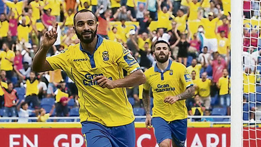 La UD Las Palmas nunca había marcado nueve goles en las dos primeras jornadas