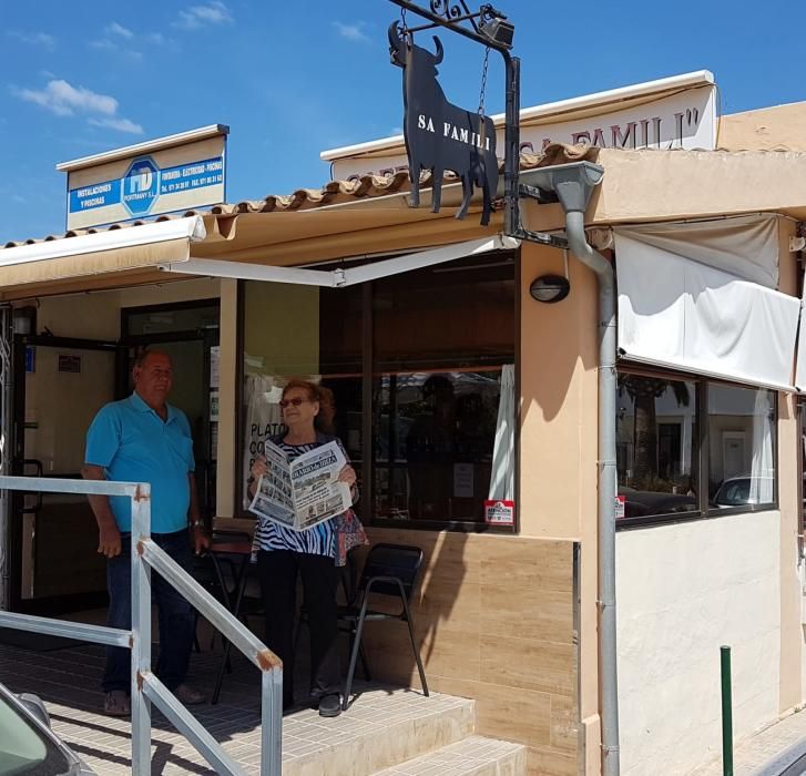 BAR SA FAMILIDirección: Avda. San Agustín, Edif. El Ruedo - Cala de BouTeléfono: 971 80 34 09