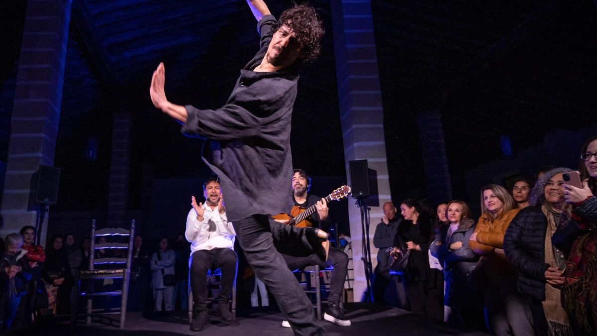 Jesús Carmona durante el espectáculo ’The Game’, en el pasado Festival de Flamenco de Jerez.