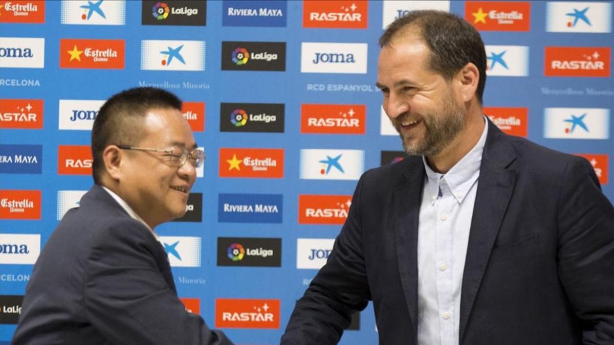 Chen Yansheng y Óscar Perarnau perfilan el 'nuevo Espanyol'