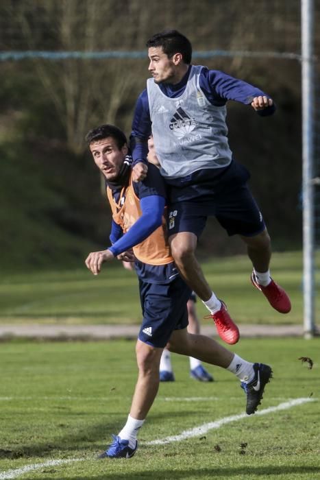 Primer entrenamiento del Real Oviedo del 2018