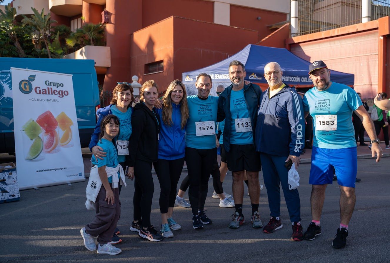 Una imagen de la VIII Carrera Litoral de Benalmádena.