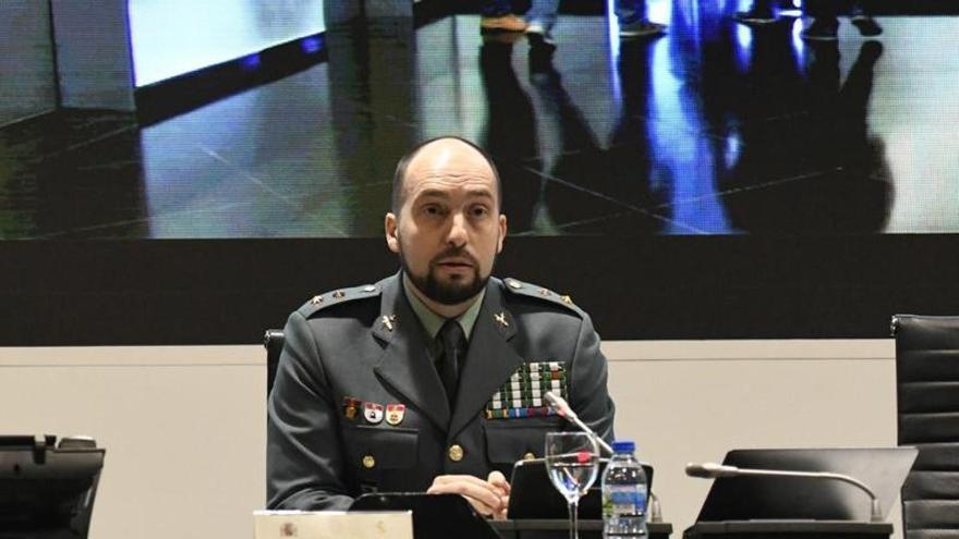 Антонио Балас, ныне полковник УКО, получивший охрану из-за угроз в рамке дела Лейре Диес