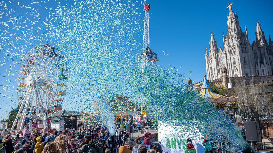 El parque de atracciones del Tibidabo de Barcelona cumple 120 años convertido en símbolo de la ciudad