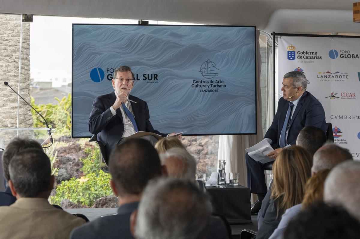 El expresidente del Gobierno de España Mariano Rajoy participa en el Foro Global Sur