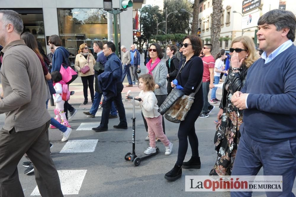 Marcha solidaria de Jesús-María por Haití