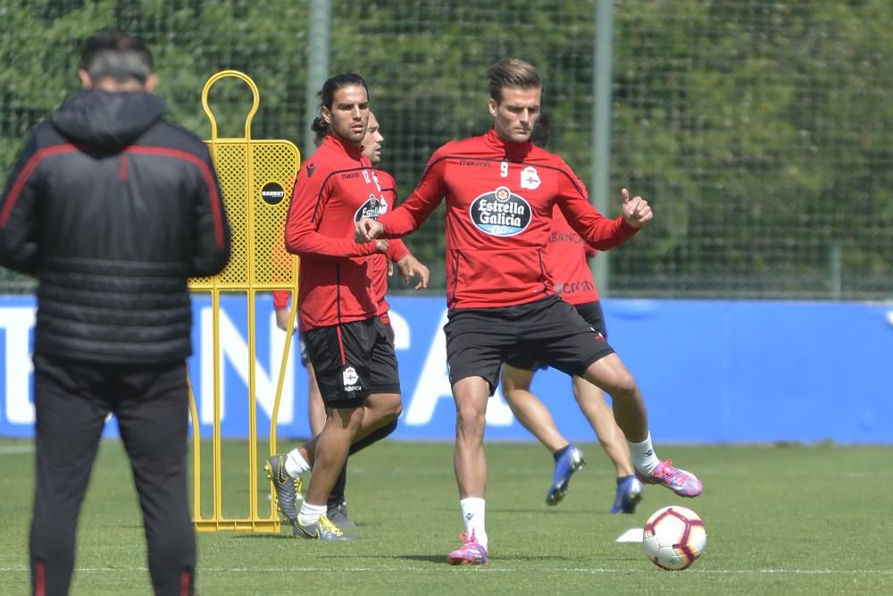 Entrenamiento y lista antes de medirse al Córdoba