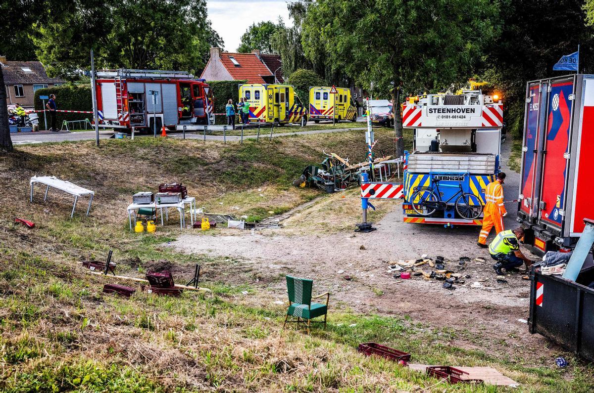 L’accident d’un camió espanyol a Holanda deixa sis morts