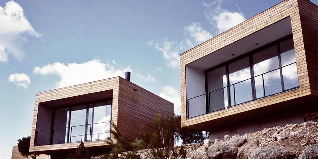 Habitaciones cubo del Hotel Consolación.