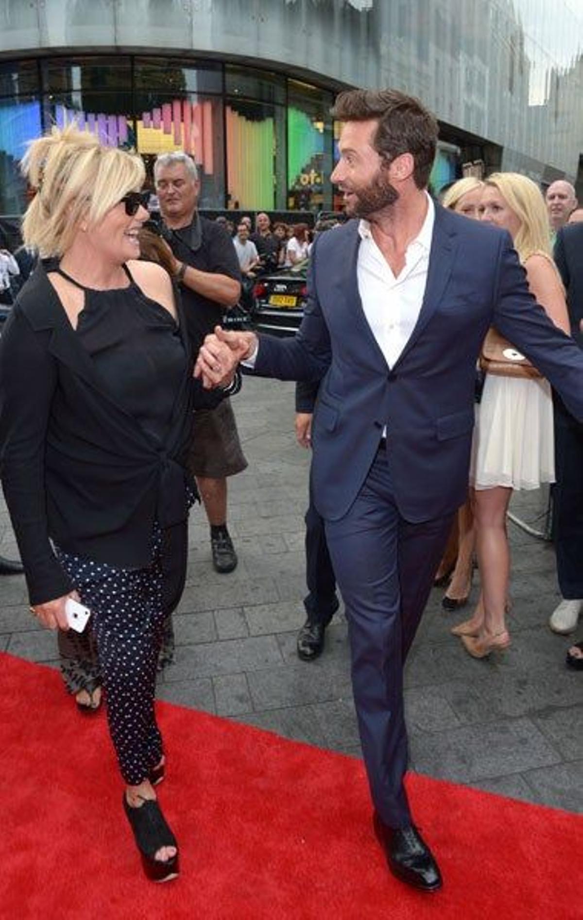 Hugh Jackman y Deborra Lee Furness