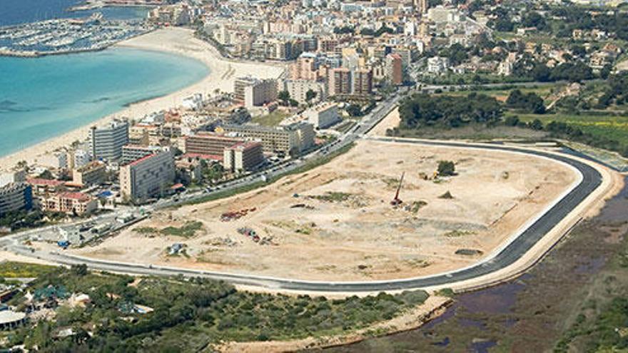 Vista aÃ©rea de los terrenos de ses Fontanelles