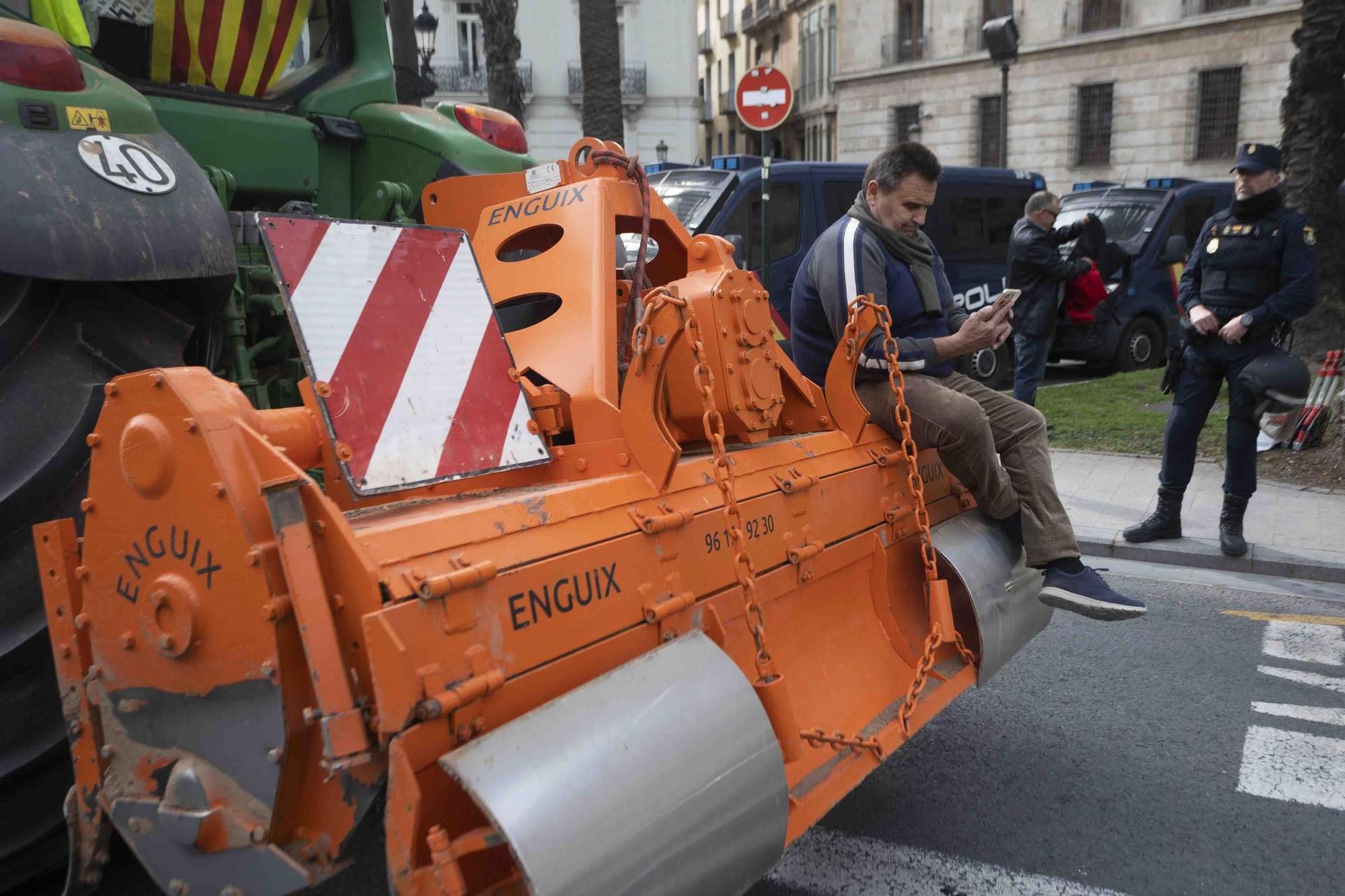 Las tractoradas vuelven a València