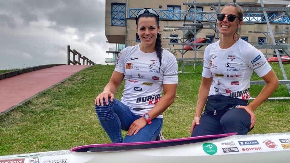 Laura Pedruelo y Eva Barrios. | Cedida