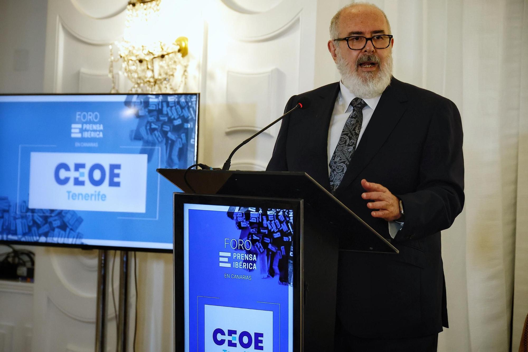 Foro sobre 'Conectividad turística' de EL DÍA y la CEOE