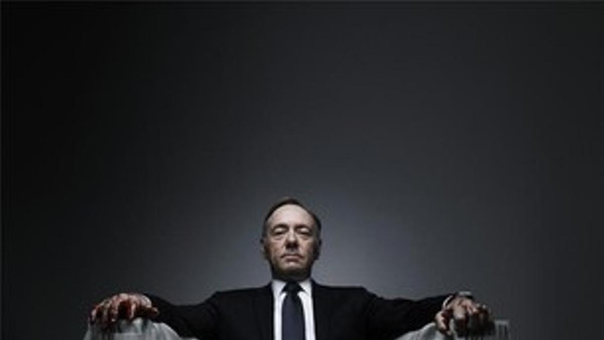 El actor Kevin Spacey, en una imagen promocional de la serie 'House of Cards'