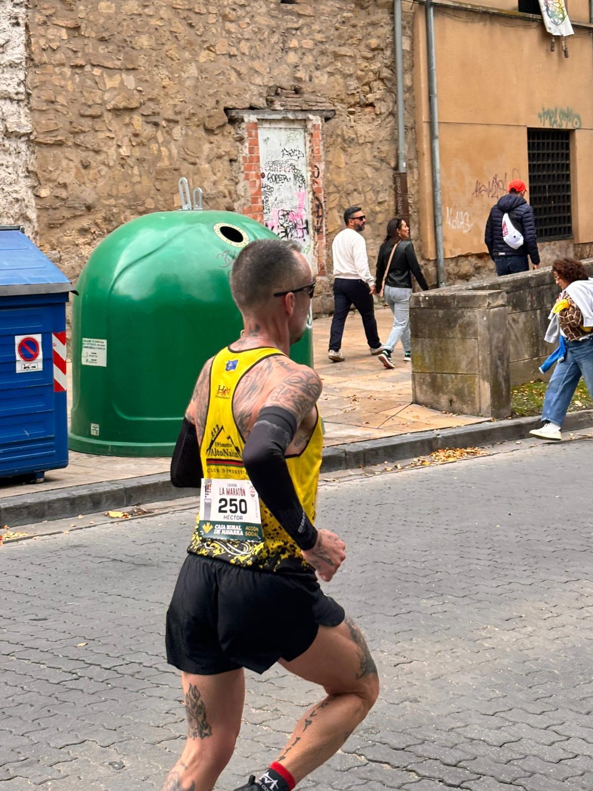 Moro, por las calles de Logroño