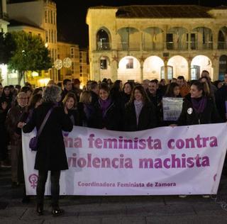 25N en Zamora: Lucha feminista contra el olvido de la violencia de género