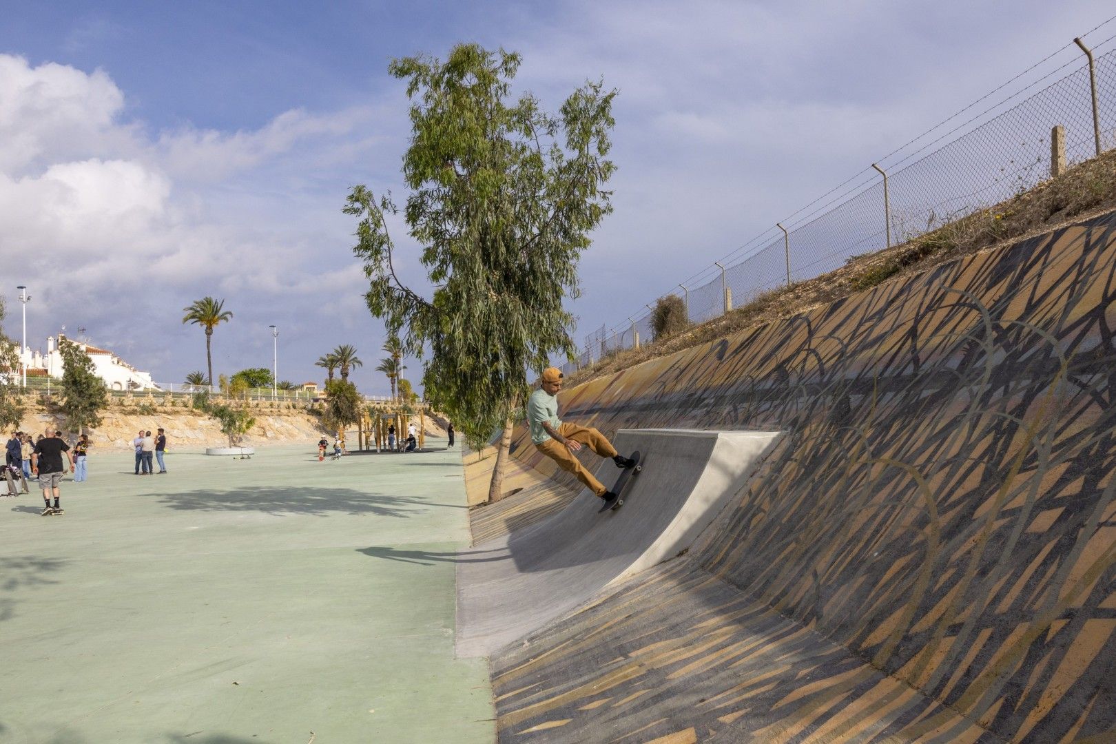 Parque inundable y skateboard en Torrevieja