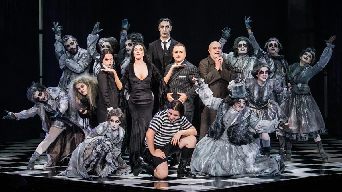 Una imagen promocional de 'La familia Addams'