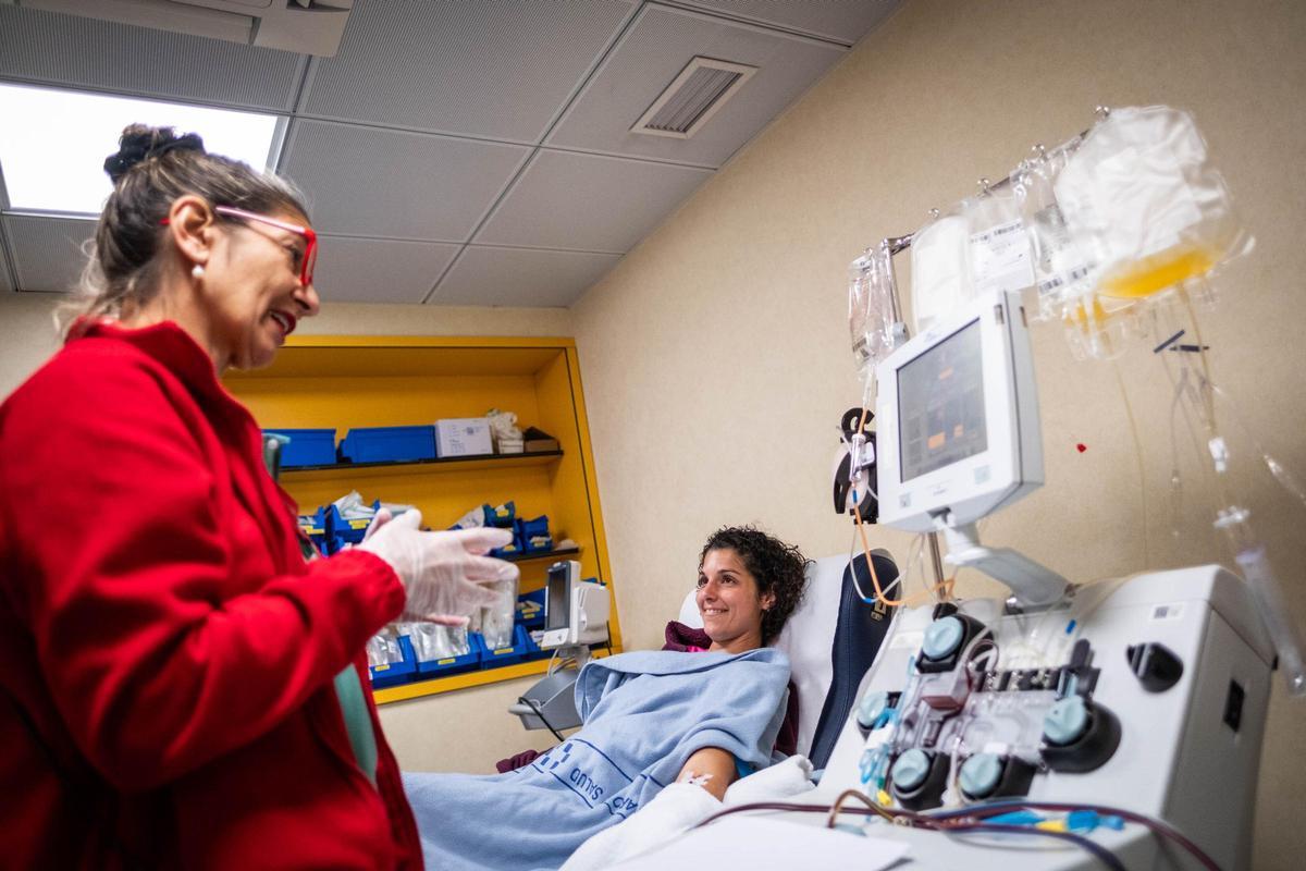 Maratón de donación de sangre