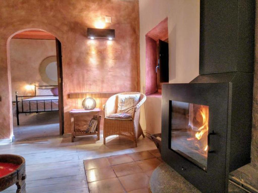 Chimenea en el Hotel Planeta Chicote