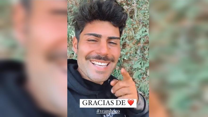 El participante gallego de  'La Isla de las Tentaciones' agradeció a través de su perfil de Instagram todas las muestras de cariño recibidas.