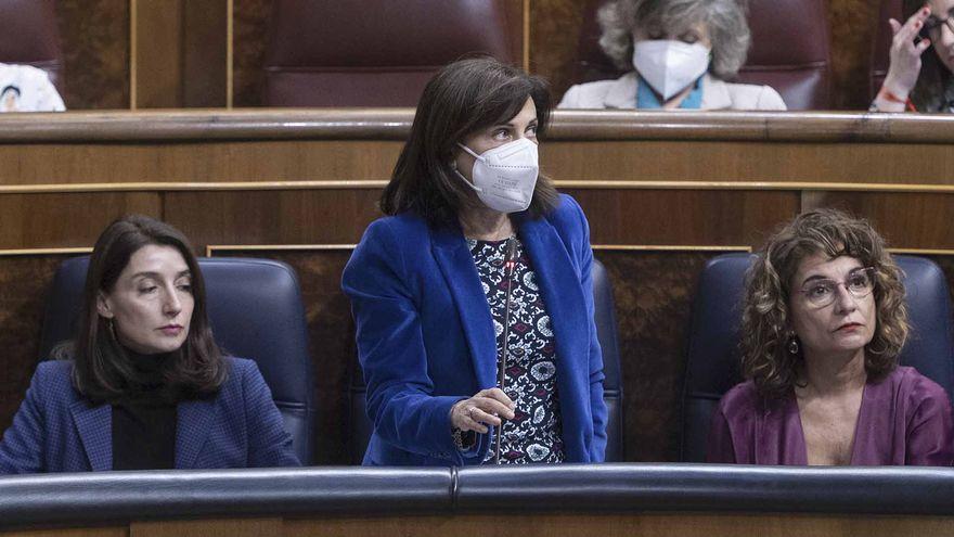 Margarita Robles, ministra de defensa justifica que el CNI vigilara al independentismo en 2017 y 2019.