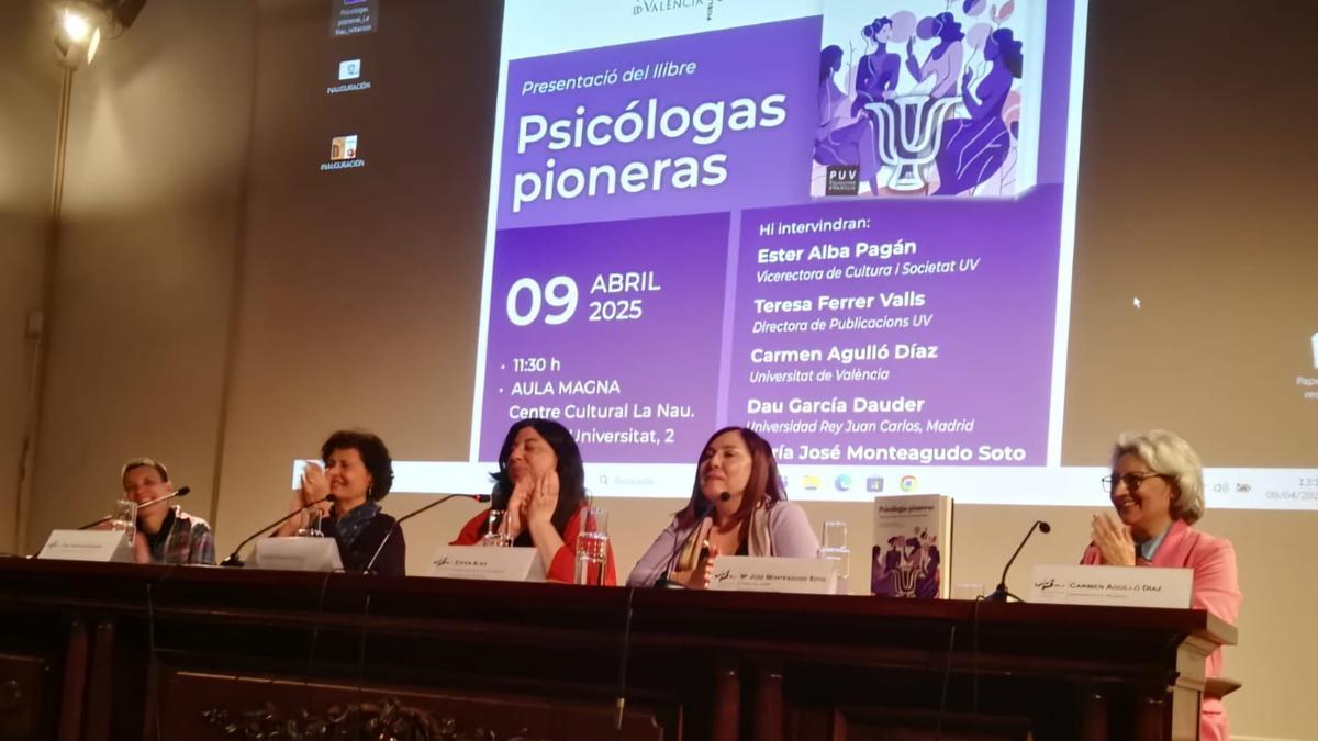 Un momento del 37.º Simposio de la Sociedad Española de Historia de la Psicología que acoge la Universitat de València.