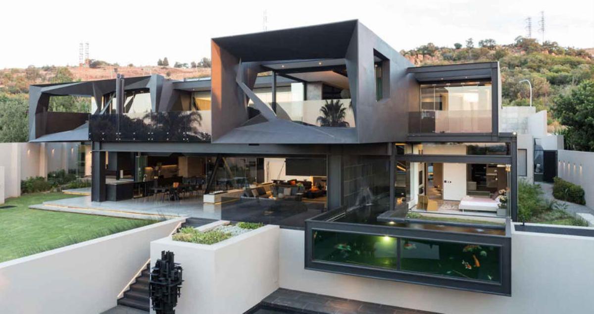 Una espectacular casa abierta al exterior