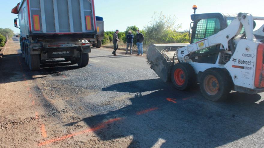 Burriana destina 440.000 euros para reparar caminos rurales