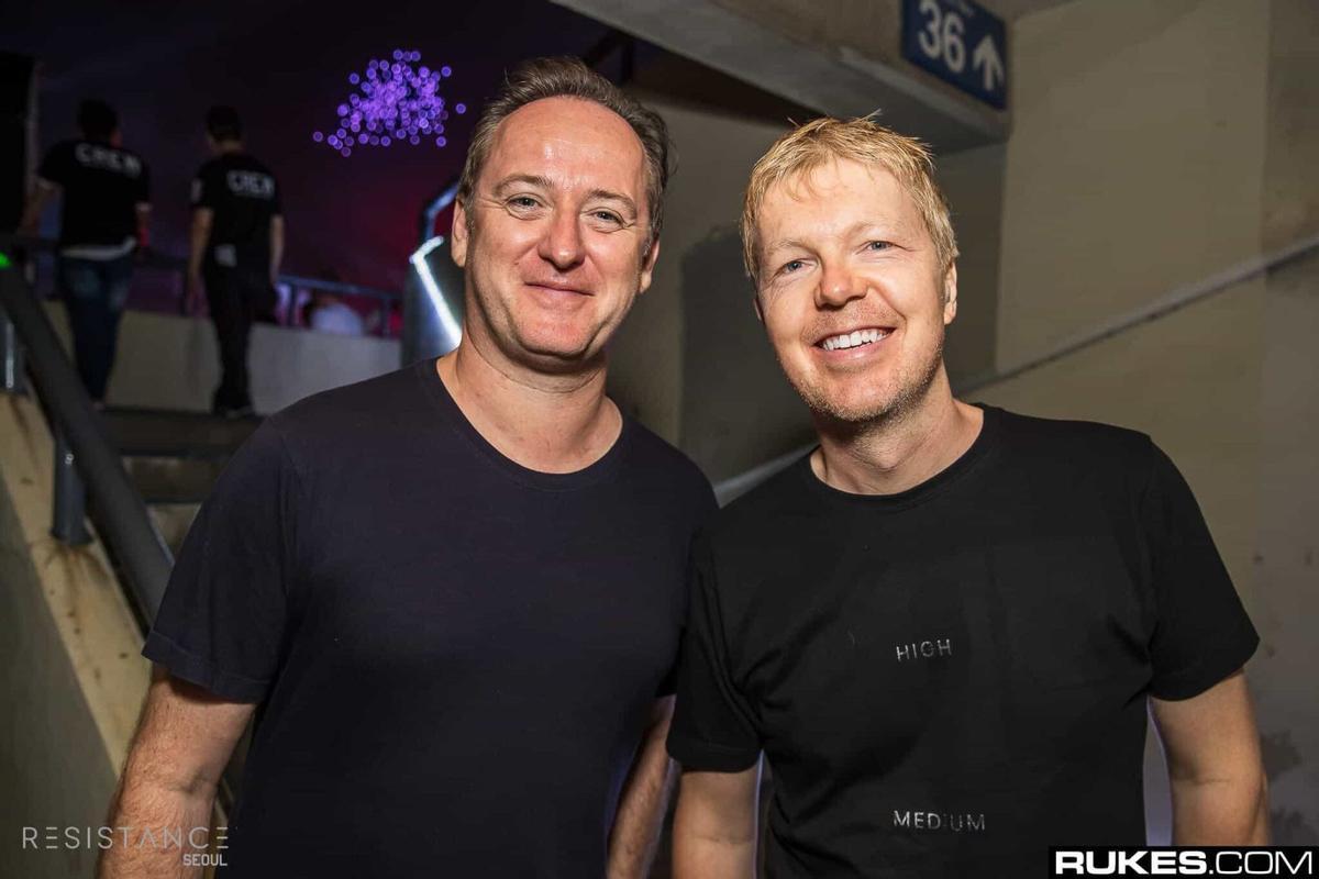 John Digweed y Sasha, míticos DJs