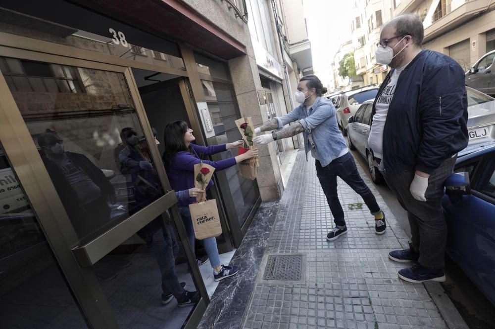 Un Sant Jordi entre la tristeza y la esperanza marcado por el coronavirus