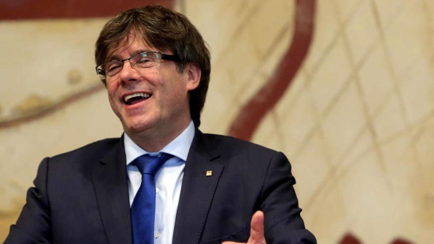 El presidente de la Generalitat Carles Puigdemont.