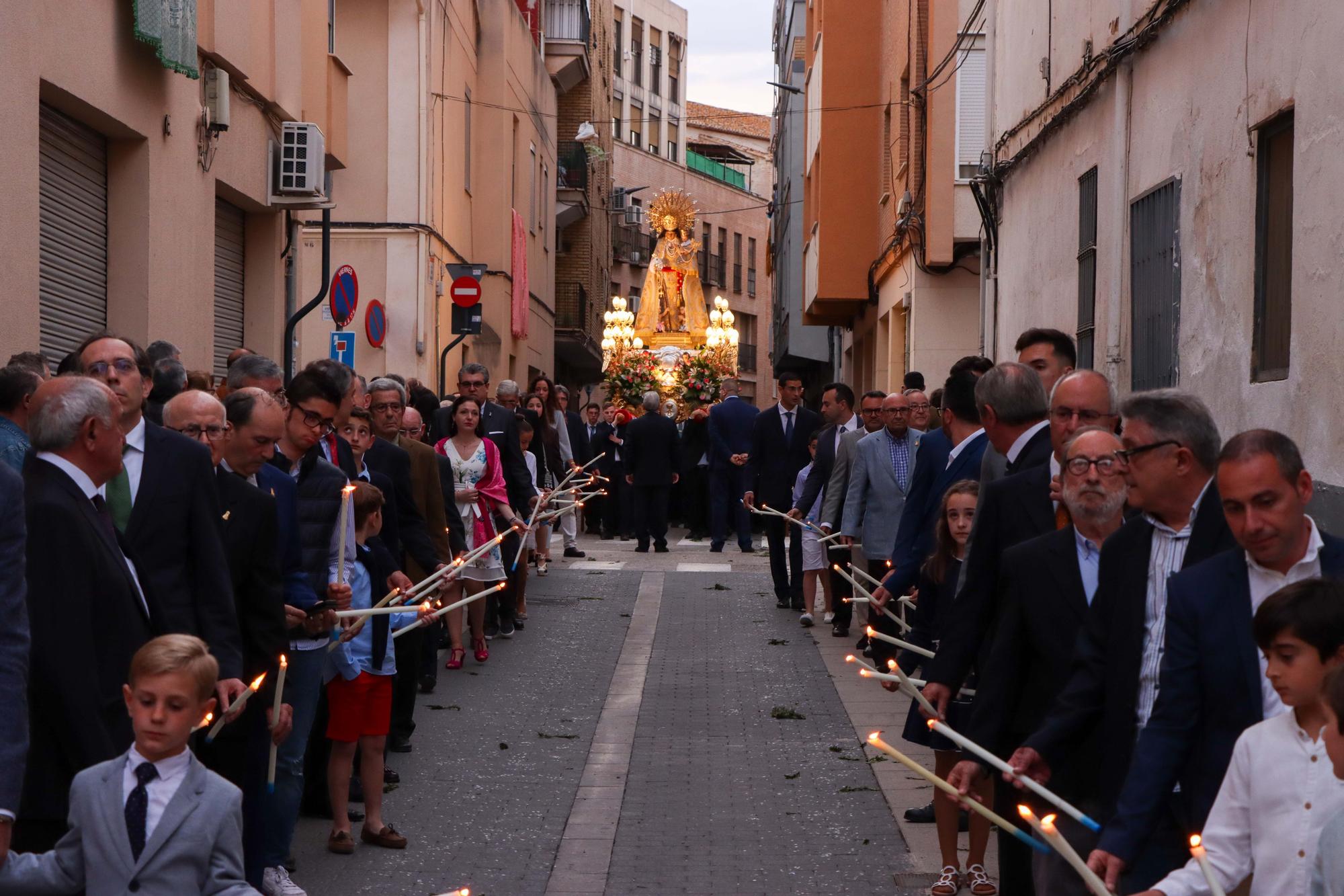 Celebraciones del Día de la Virgen de los Desamparados en Torrent.