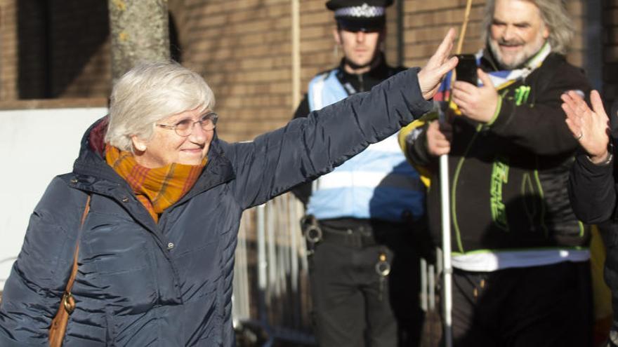 La exconsejera del Ejecutivo de Puigdemont Clara Ponsatí.