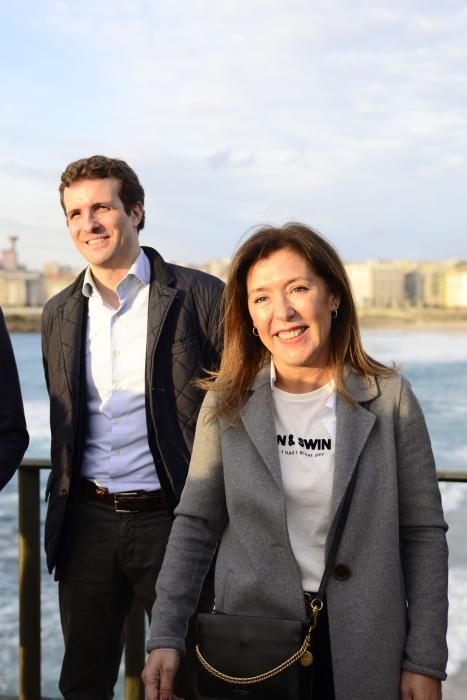 Visita de Pablo Casado a A Coruña