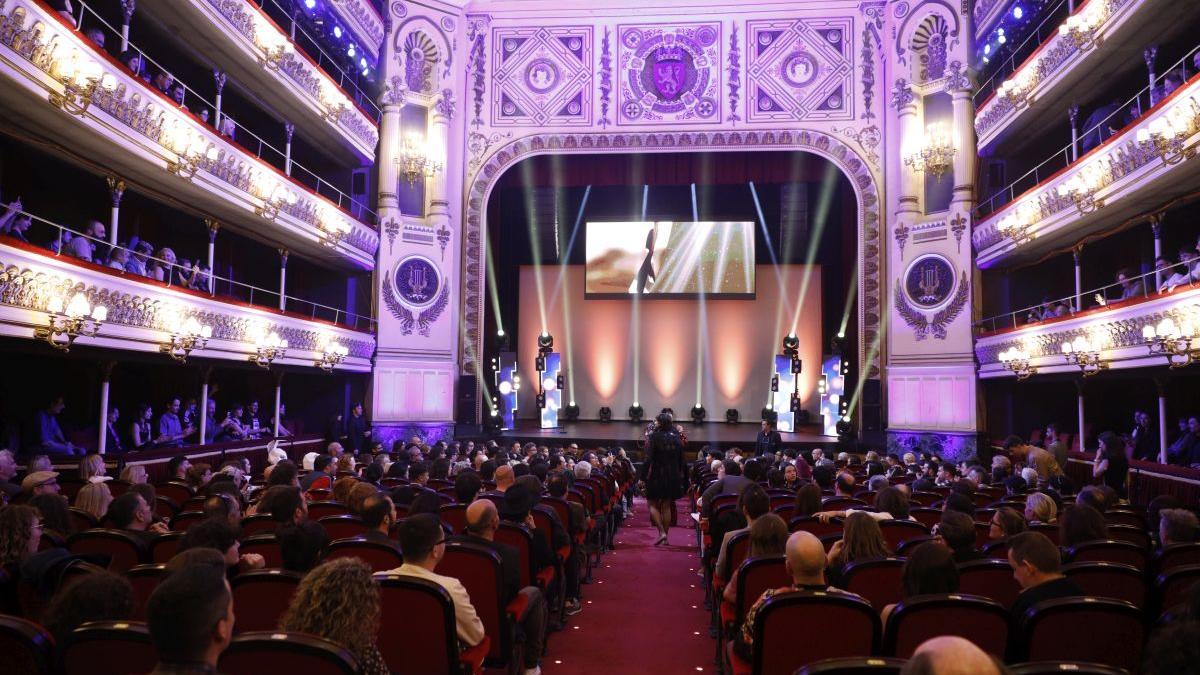 Una imagen de la pasada edición de los Premios de la Música Aragonesa, que se celebraron en el Principal.