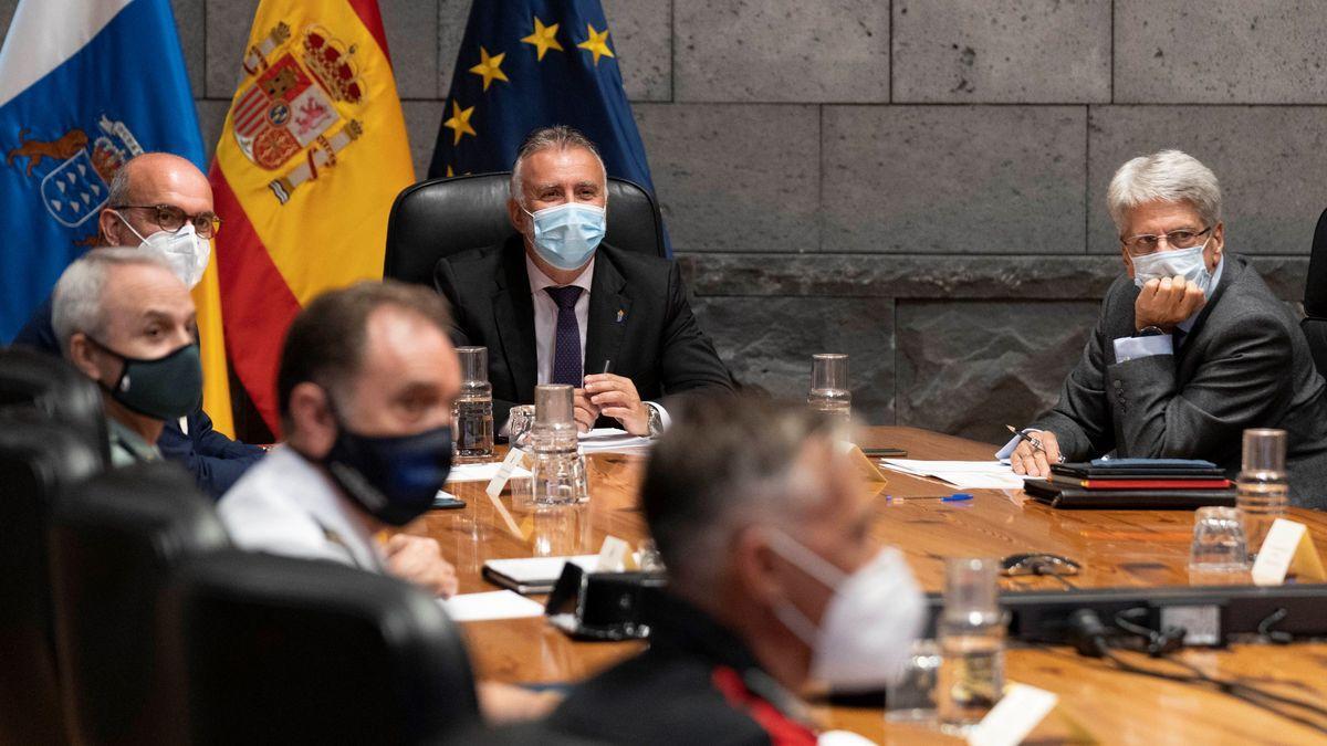 Reunión de la Junta de Seguridad y el Gobierno de Canarias (13/05/2021)