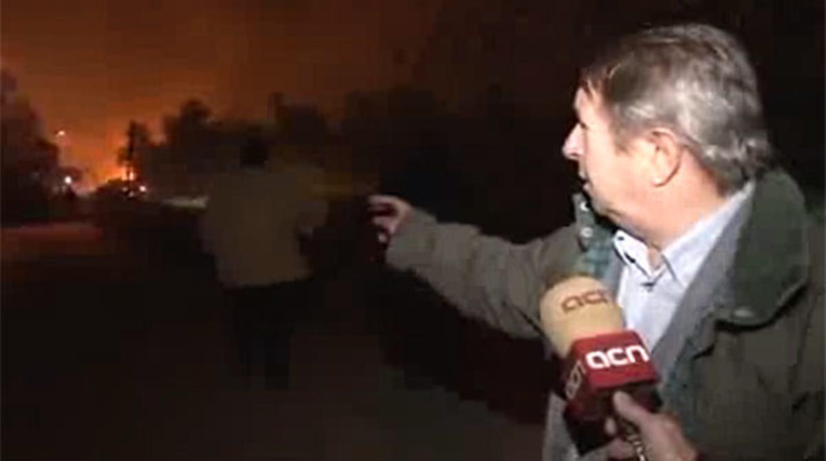 Desallotjats un centenar de veïns per l’incendi de Vilopriu