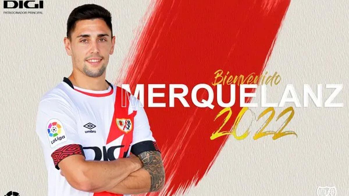Martín Merquelanz, nuevo jugador del Rayo Vallecano