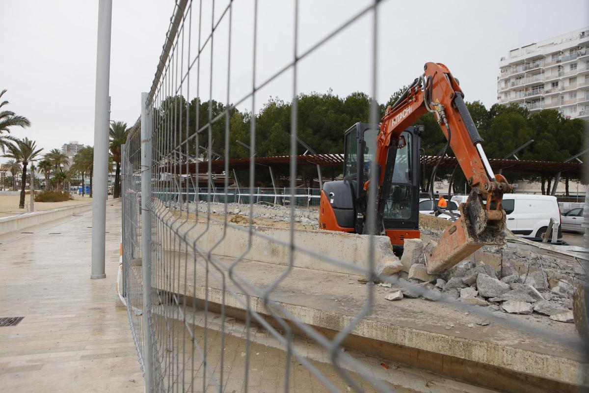 Magaluf macht sich schick für die Saison: So sieht es an den Baustellen im Urlaubsort derzeit aus
