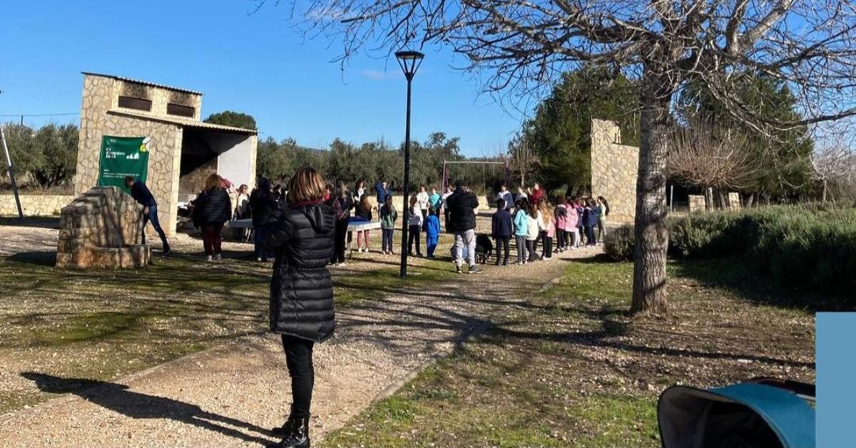 Jornada de convivencia del CRA Riu d'Albaida, en Benissuera.