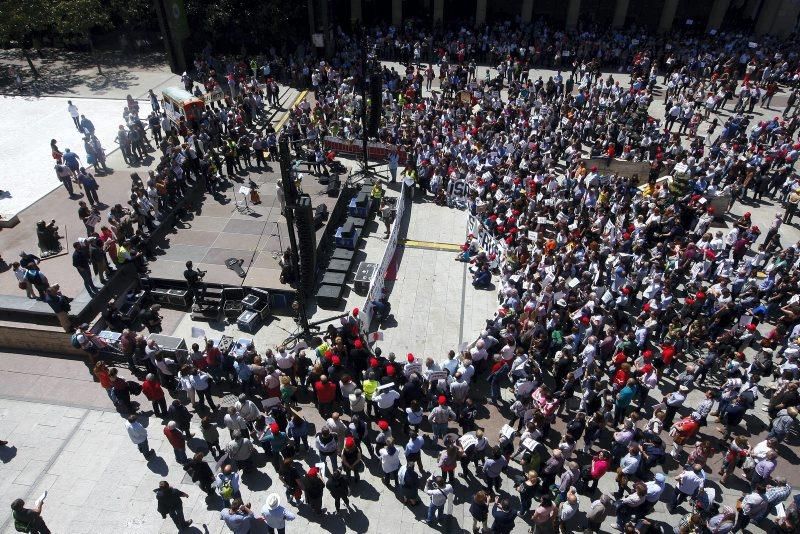 Manifestación: 'Salvemos Teruel'