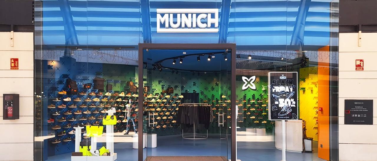 Façana d&#039;un establiment propi de Munich