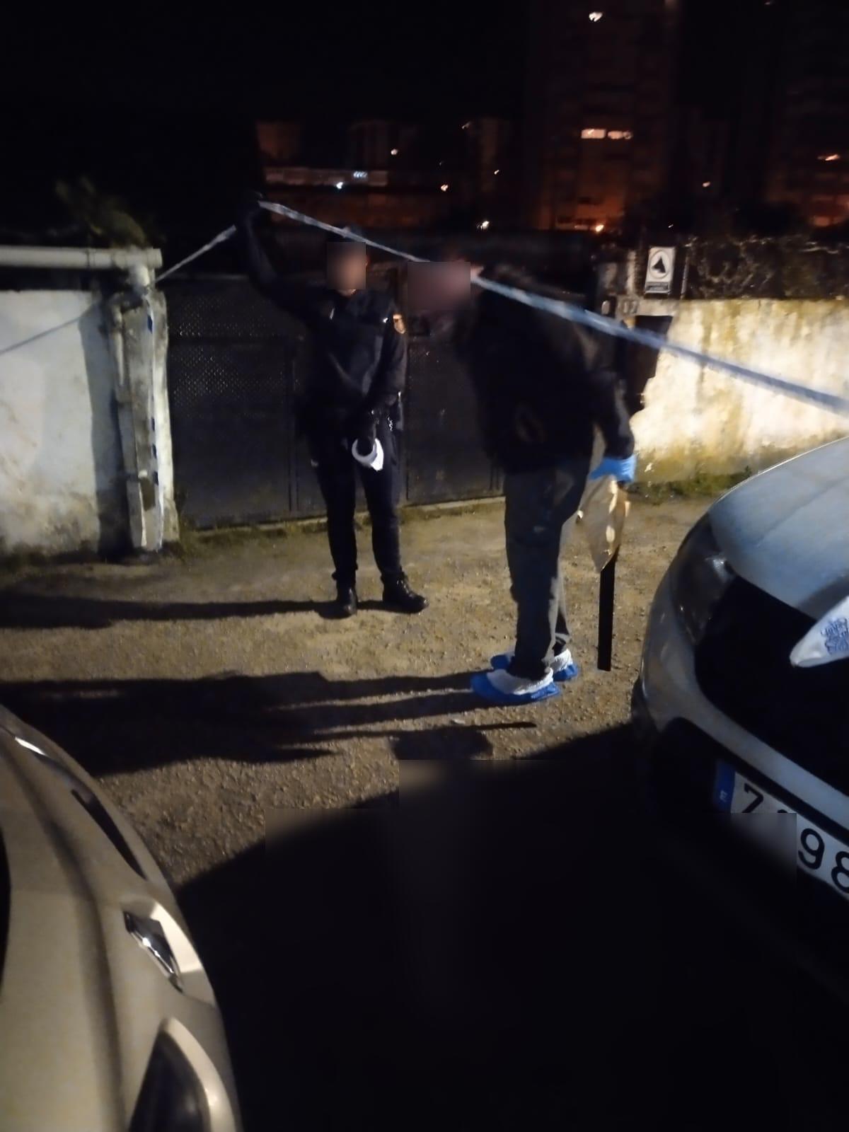 La escopeta localizada en la casa del detenido