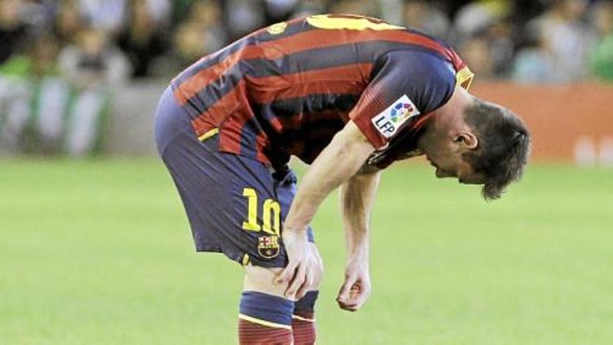 Leo Messi no volverá a jugar en 2013