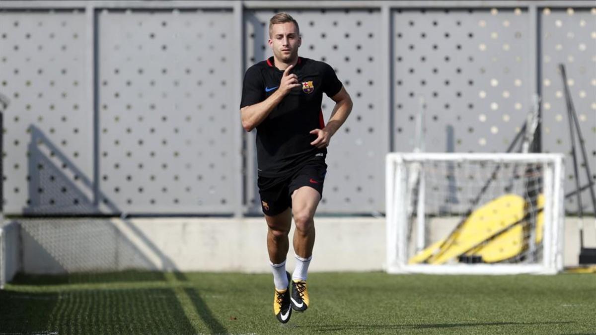 Deulofeu trabaja desde hace días en la Ciutat Esportiva