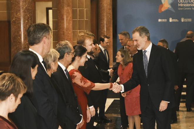 Felipe VI inaugura la Conferencia Ministerial sobre Economía Digital de la OCDE