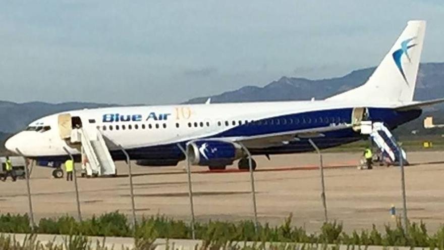 Blue-Air unirá Castellón y Bucarest dos veces por semana desde junio